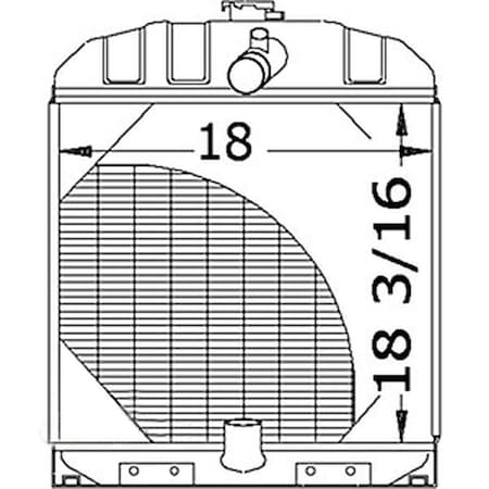 Aftermarket Radiator 70228587